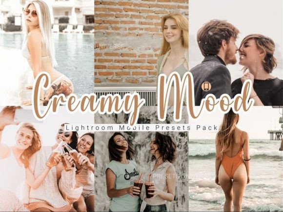 Download 5 Creamy Mood Lightroom Mobile Presets - Premium Resources
